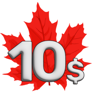 $10 dollar minimum deposit online casinos Canada