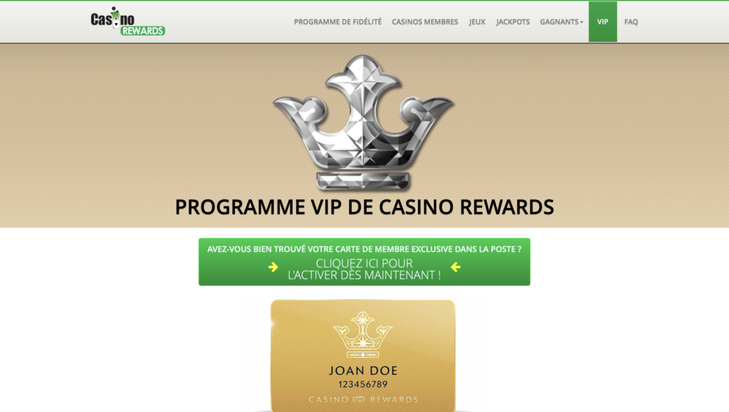 Casino Rewards VIP