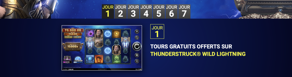 Quatro Casino Thunderstruck Bonus