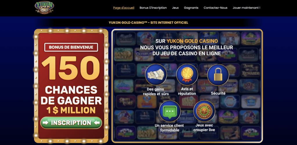 Yukon Gold Casino Bonus
