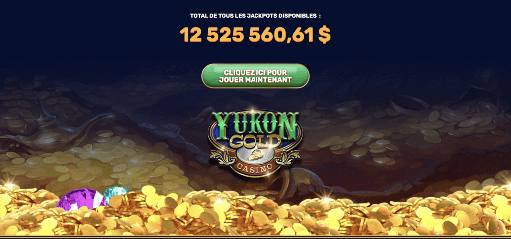 Yukon Gold Casino Jackpot