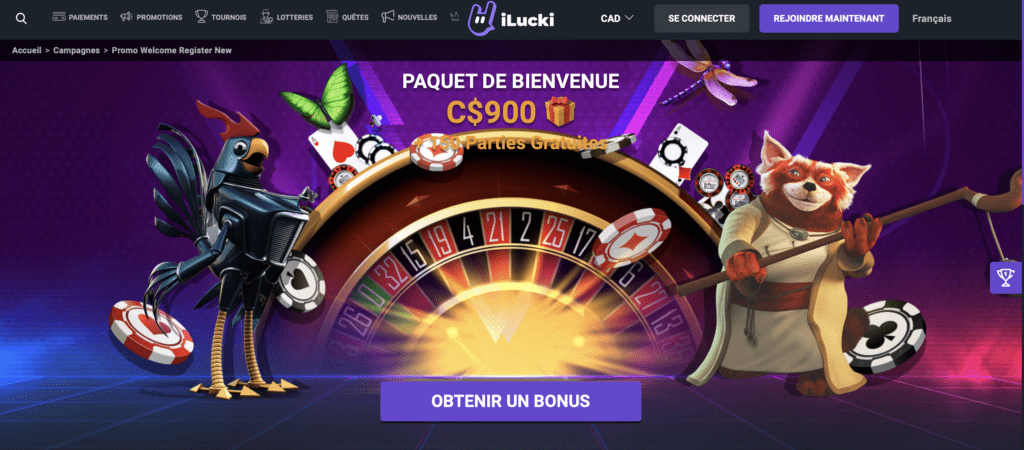 iLucki Casino Canadian Dollars