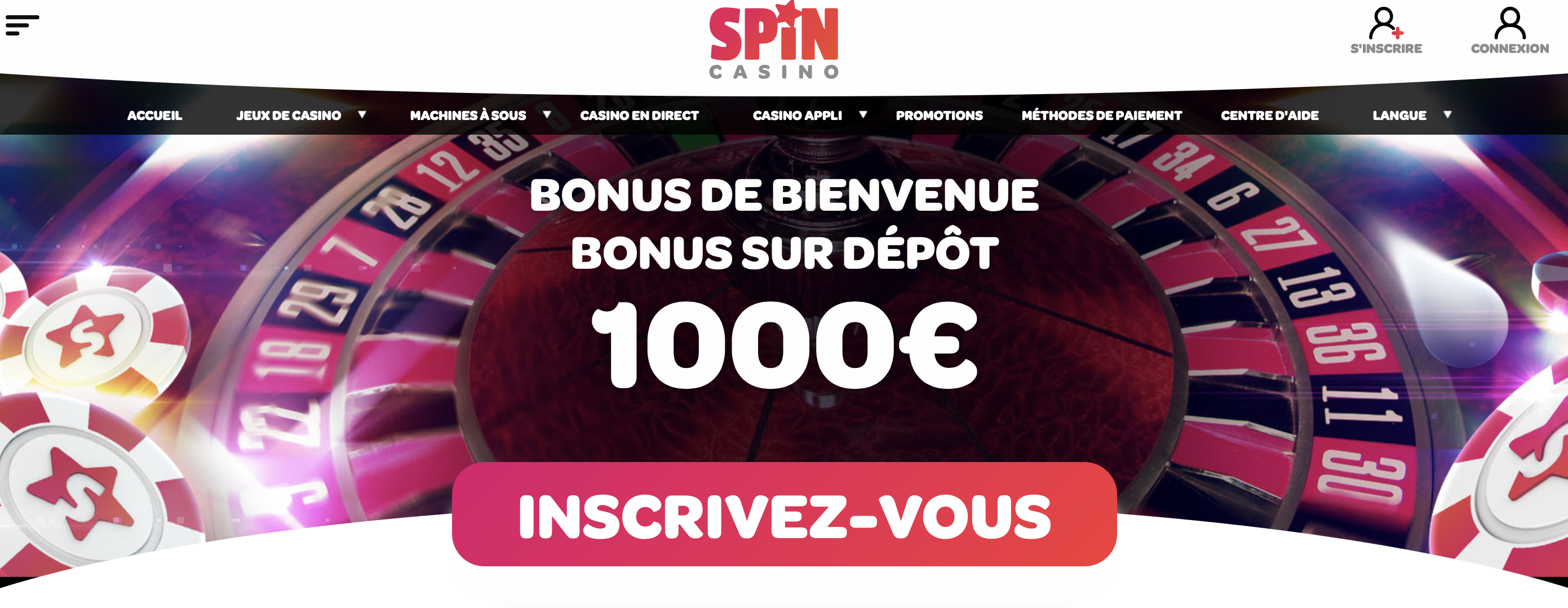 spin casino roulette en ligne