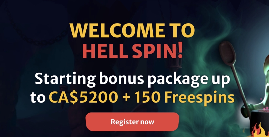 HellSpin's Four-Tier Welcome Package
