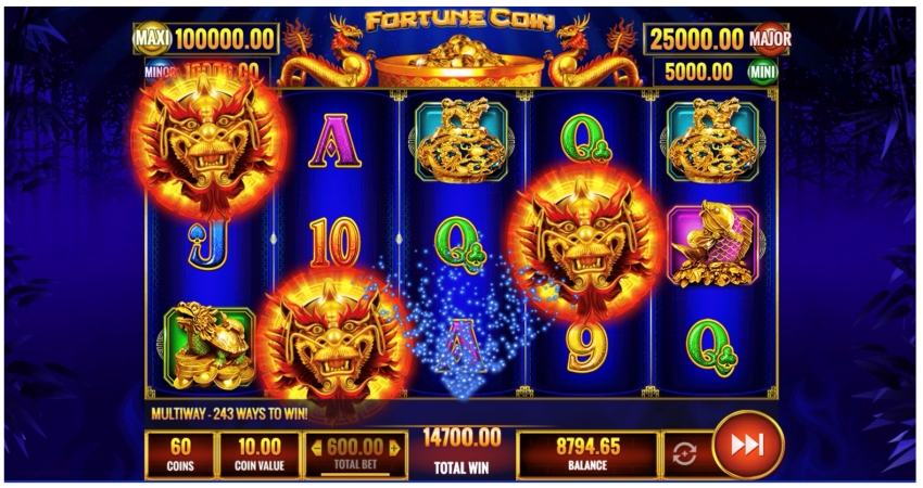 Fortune Coin Jackpot Bonus