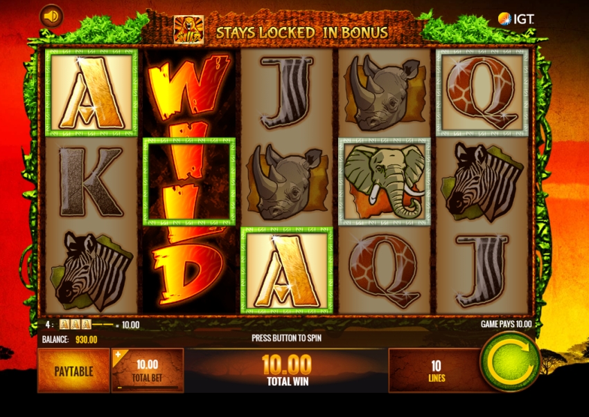 Wild Life Slot Feature