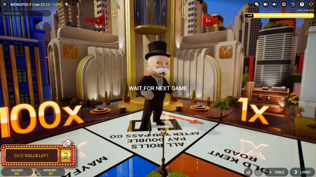 Monopoly live game