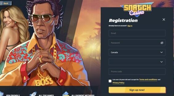 Sign Up to Snatch Casino