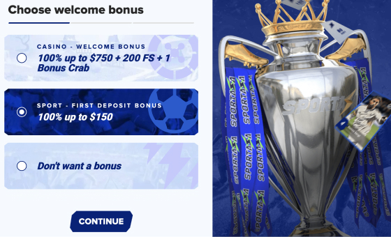 sportaza welcome bonuses
